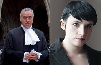 Laurie Penny and John Cooper QC